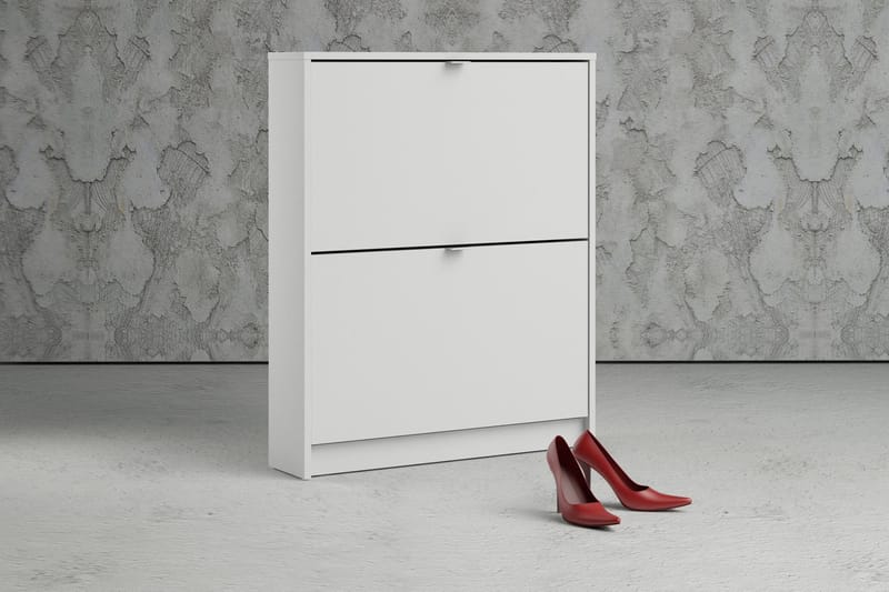 Shoey Skoskåp 2 Fack - Vit - Förvaring - Skåp - Förvaringsskåp