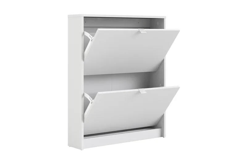 Shoey Skoskåp 2 Fack - Vit - Förvaring - Skåp - Förvaringsskåp