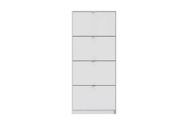 Shoey Skoskåp 4 Fack - Vit - Förvaring - Skåp - Förvaringsskåp