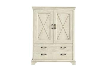 Skänk Hareholme 123 cm - Vit - Förvaring - Skåp - Förvaringsskåp