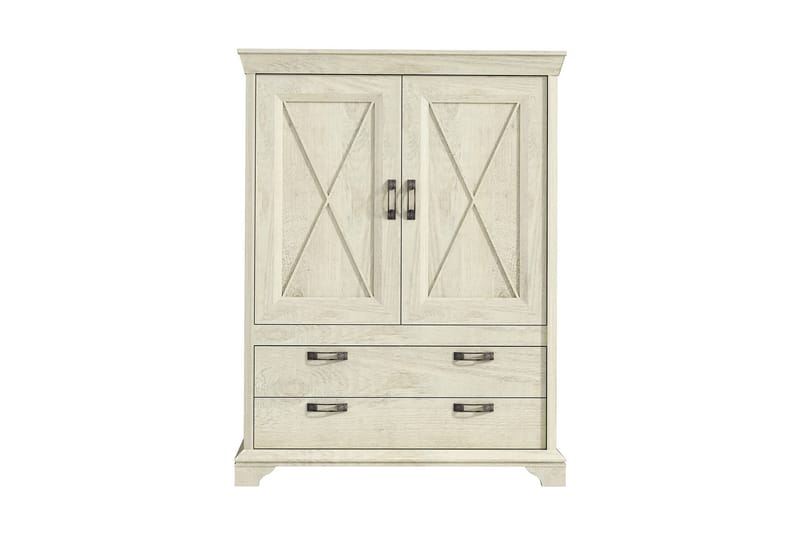 Skänk Hareholme 123 cm - Vit - Förvaring - Skåp - Förvaringsskåp