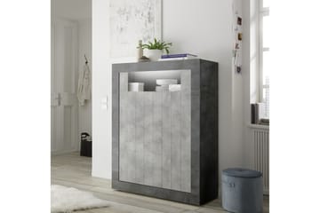 Skåp Calpino 110 cm - Grå - Förvaring - Skåp - Förvaringsskåp
