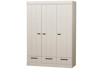 Skåp Connect 3-dörrar - Beige - Förvaring - Skåp - Förvaringsskåp - Småfacksskåp