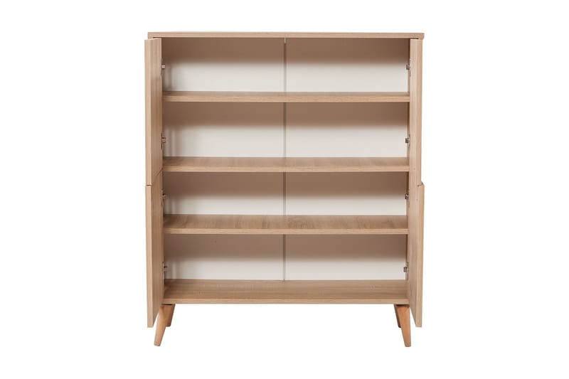 Skåp Dirk 95 cm Träpanel - Brun - Förvaring - Skåp - Förvaringsskåp