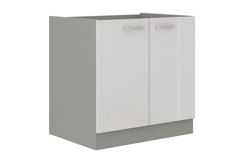 Skåp för tvättmaskin Bianco 80x52x82 cm - Vit - Förvaring - Skåp - Förvaringsskåp