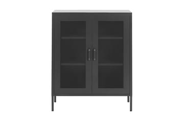 Skåp Mavora 80x40 cm - Stål/Svart - Förvaring - Skåp - Förvaringsskåp