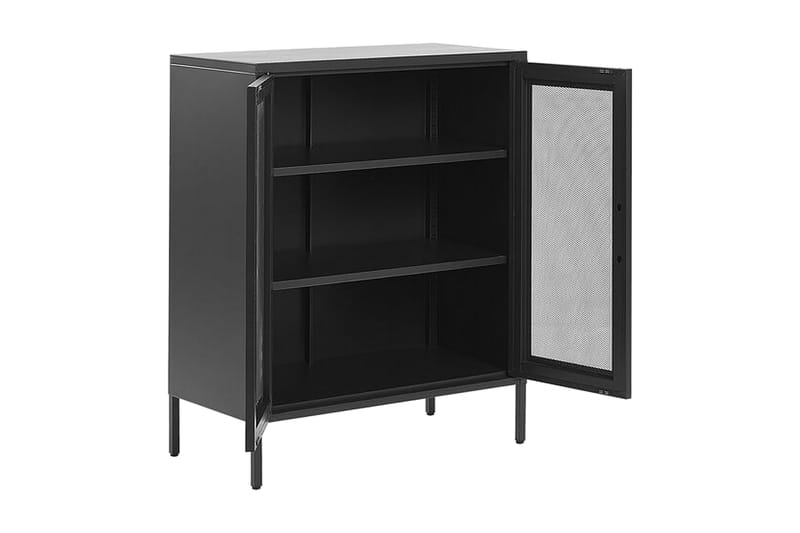 Skåp Mavora 80x40 cm - Stål/Svart - Förvaring - Skåp - Förvaringsskåp