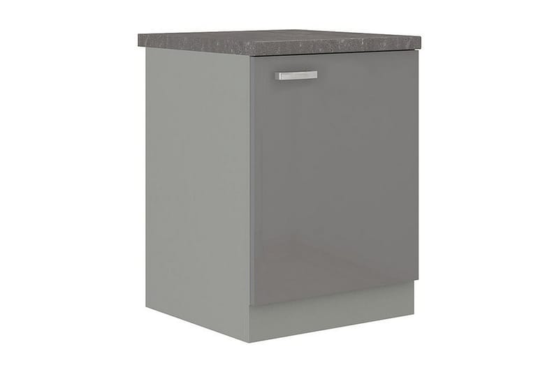 Skåp med dörrar Multiline 60x50x82 cm - Grå - Förvaring - Skåp - Förvaringsskåp