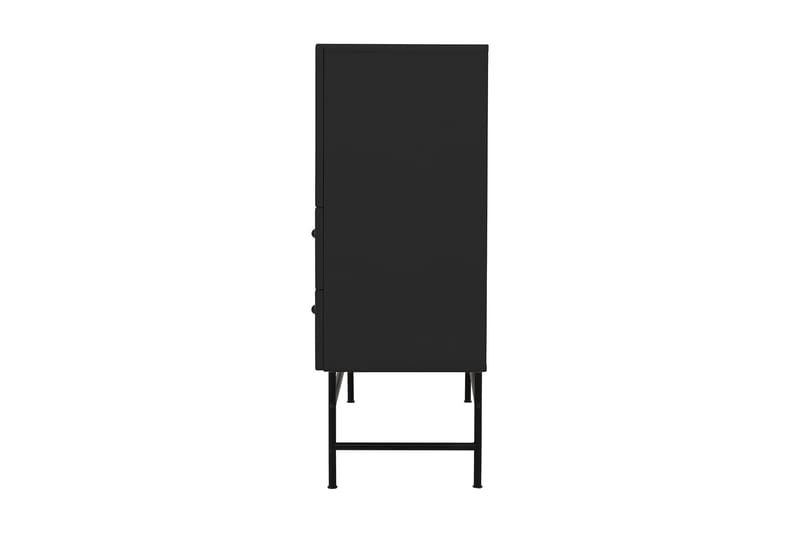 Skåpsbyrå Hiroto 106 cm - Svart - Förvaring - Skåp - Förvaringsskåp