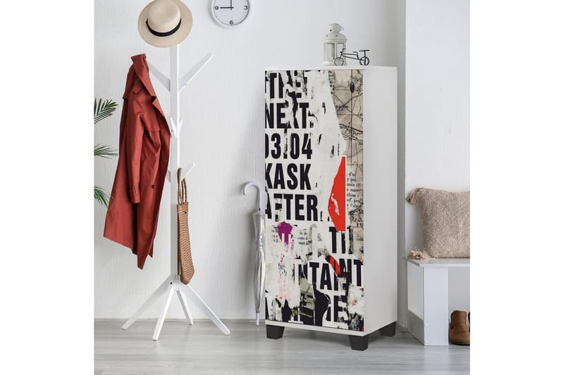 Skoskåp 38x50 cm - Vit - Förvaring - Skåp - Förvaringsskåp