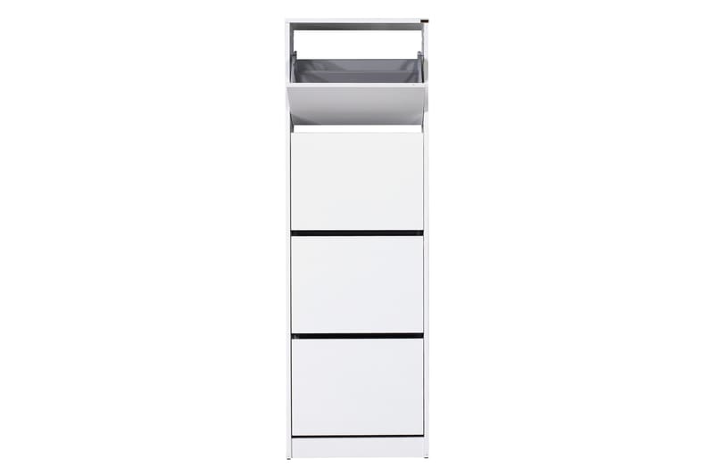 Skoskåp 51x157 cm - Vit - Förvaring - Skåp - Förvaringsskåp
