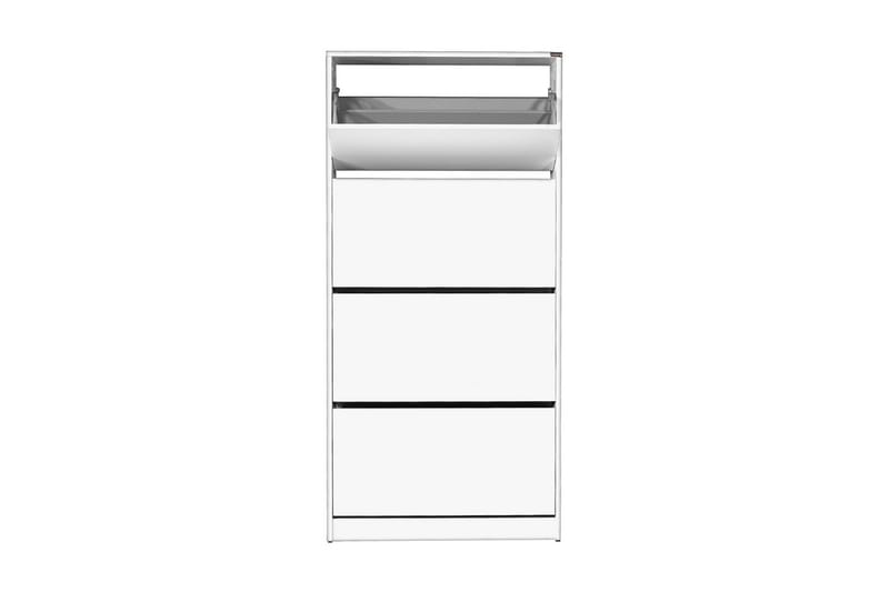 Skoskåp 73x157 cm - Vit - Förvaring - Skåp - Förvaringsskåp