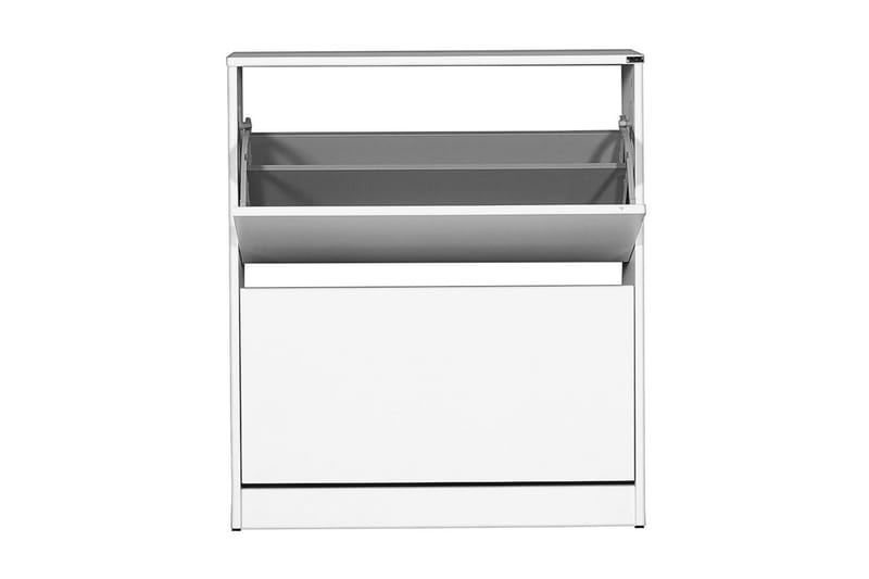 Skoskåp 73x84 cm - Vit - Förvaring - Skåp - Förvaringsskåp