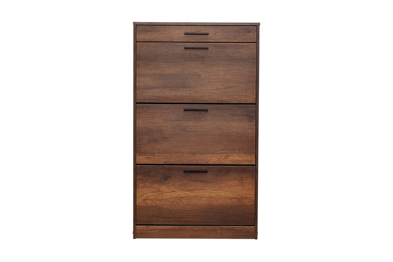 Skoskåp 75x128 cm - Valnöt - Förvaring - Skåp - Förvaringsskåp