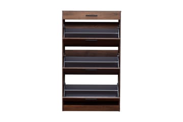 Skoskåp 75x128 cm - Valnöt - Förvaring - Skåp - Förvaringsskåp