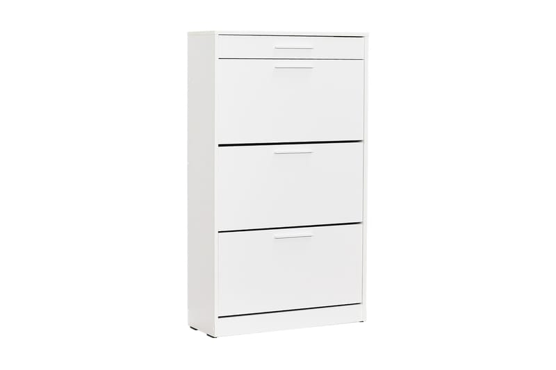 Skoskåp 75x128 cm - Vit - Förvaring - Skåp - Förvaringsskåp