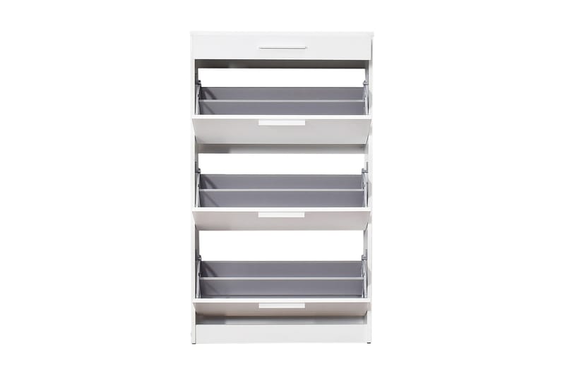 Skoskåp 75x128 cm - Vit - Förvaring - Skåp - Förvaringsskåp