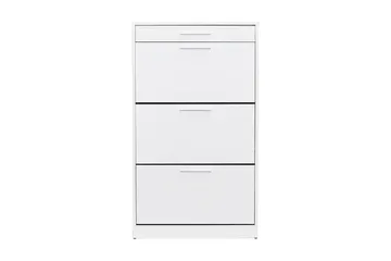 Skoskåp 75x128 cm - Vit - Förvaring - Skåp - Förvaringsskåp