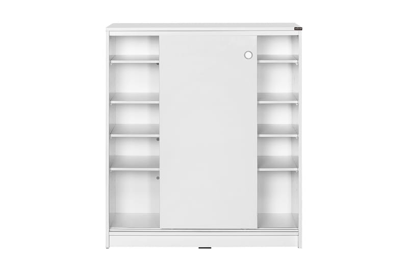 Skoskåp 91x105 cm - Vit - Förvaring - Skåp - Förvaringsskåp
