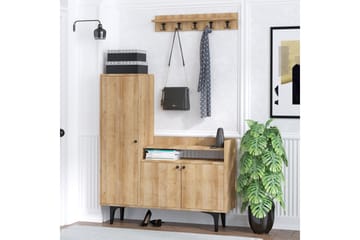 Skoskåp Barneveld 120x35 cm - Natur - Förvaring - Skåp - Förvaringsskåp