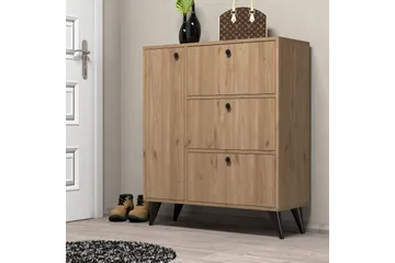 Skoskåp Conin Skoskåp 35x90 cm Natur - Förvaring - Skåp - Förvaringsskåp