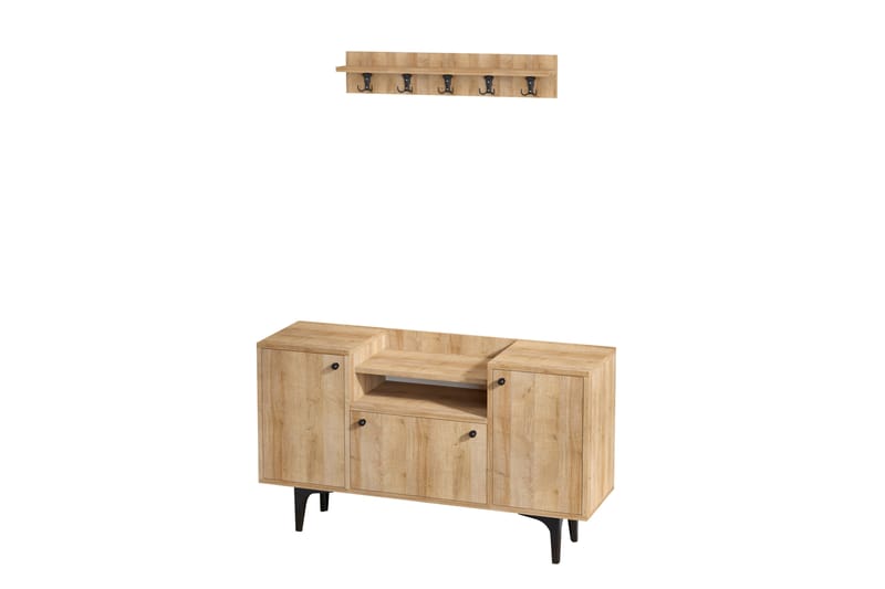 Skoskåp Gradyan 120x35 cm - Natur - Förvaring - Skåp - Förvaringsskåp
