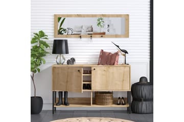 Skoskåp Jonnm 35x120 cm - Natur - Förvaring - Skåp - Förvaringsskåp