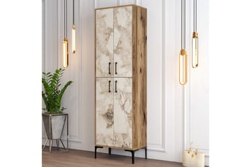 Skoskåp Kotzen 60x35 cm - Mörkbrun/Ljusbrun - Förvaring - Skåp - Förvaringsskåp