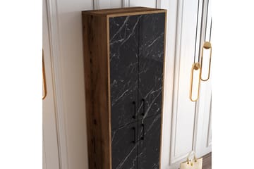 Skoskåp Kotzen 60x35 cm - Svart/Mörkbrun - Förvaring - Skåp - Förvaringsskåp