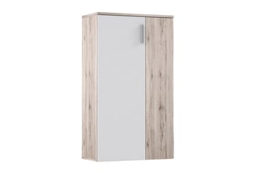 Skoskåp Lidget 69 cm - Brun/Vit - Förvaring - Skåp - Förvaringsskåp