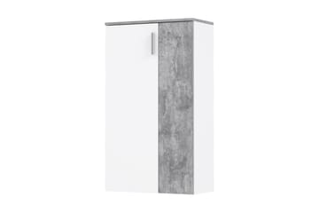 Skoskåp Lidget 69 cm - Grå/Vit - Förvaring - Skåp - Förvaringsskåp