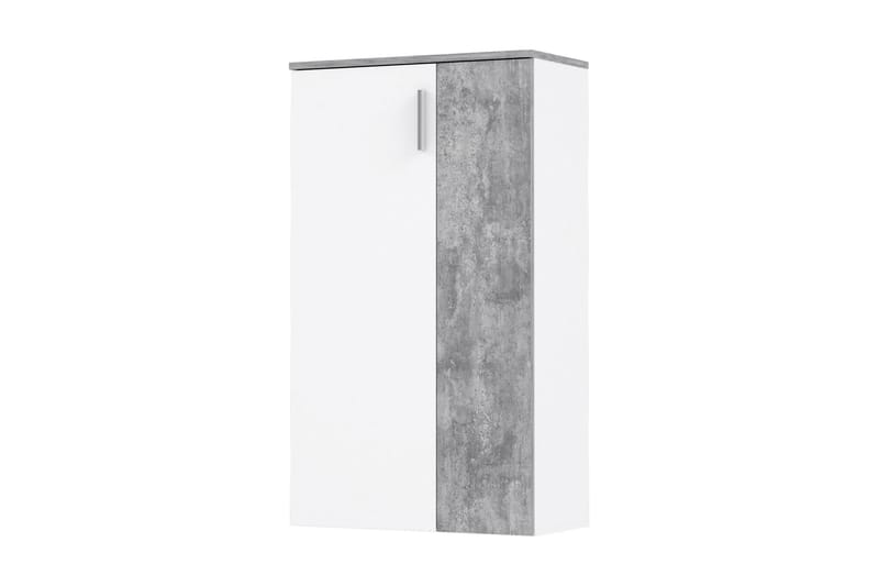 Skoskåp Lidget 69 cm - Grå/Vit - Förvaring - Skåp - Förvaringsskåp