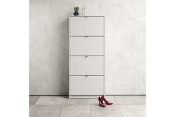 Skoskåp Malwine 4 Fack - Vit - Förvaring - Skåp - Förvaringsskåp