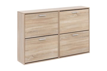 Skoskåp Munuz 120x24 cm - Trä|natur - Förvaring - Skåp - Förvaringsskåp