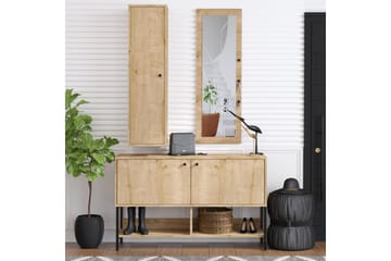 Skoskåp Oriamal 35x120 cm - Natur - Förvaring - Skåp - Förvaringsskåp