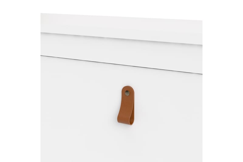 Skoskåp Osterholm 25x102 cm - Vit/Natur - Förvaring - Skåp - Förvaringsskåp
