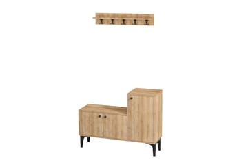 Skoskåp Simonara 100x35 cm - Natur - Förvaring - Skåp - Förvaringsskåp