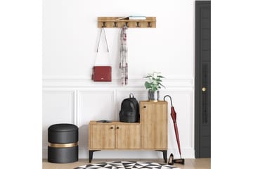 Skoskåp Simonara 100x35 cm - Natur - Förvaring - Skåp - Förvaringsskåp