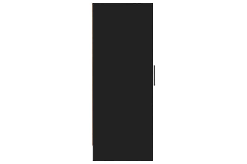 Skoskåp svart 32x35x92 cm spånskiva - Svart - Hallförvaring - Skoskåp - Förvaringsskåp