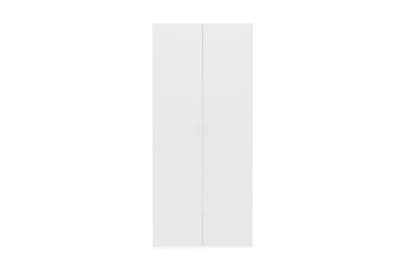 Skoskåp vit 80x35,5x180 cm spånskiva - Vit - Hallförvaring - Skoskåp - Förvaringsskåp