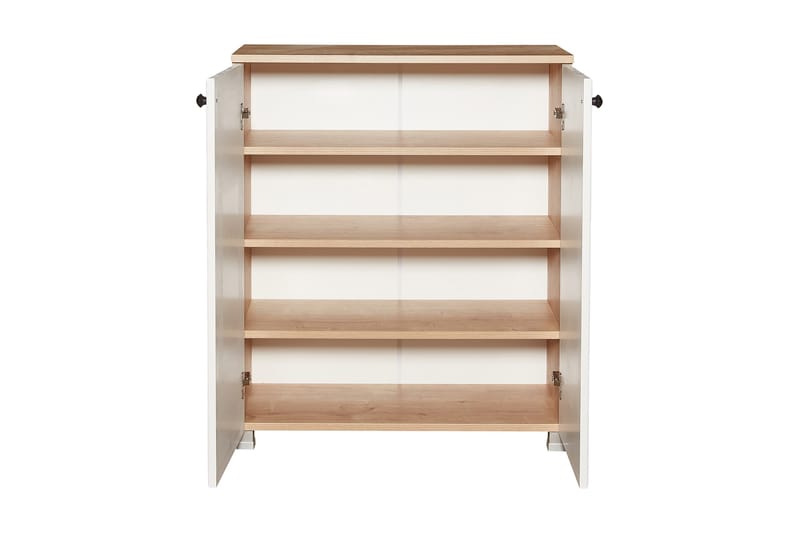 Skoskåp Zakkum 80x95 cm - Blå - Förvaring - Skåp - Förvaringsskåp