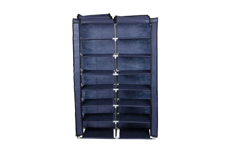 Skoskåp Zakkum 96x146 cm - Blå - Förvaring - Skåp - Förvaringsskåp
