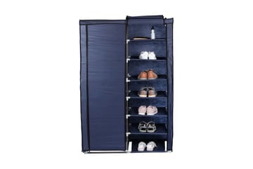 Skoskåp Zakkum 96x146 cm - Blå - Förvaring - Skåp - Förvaringsskåp