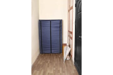 Skoskåp Zakkum 96x146 cm - Blå - Förvaring - Skåp - Förvaringsskåp