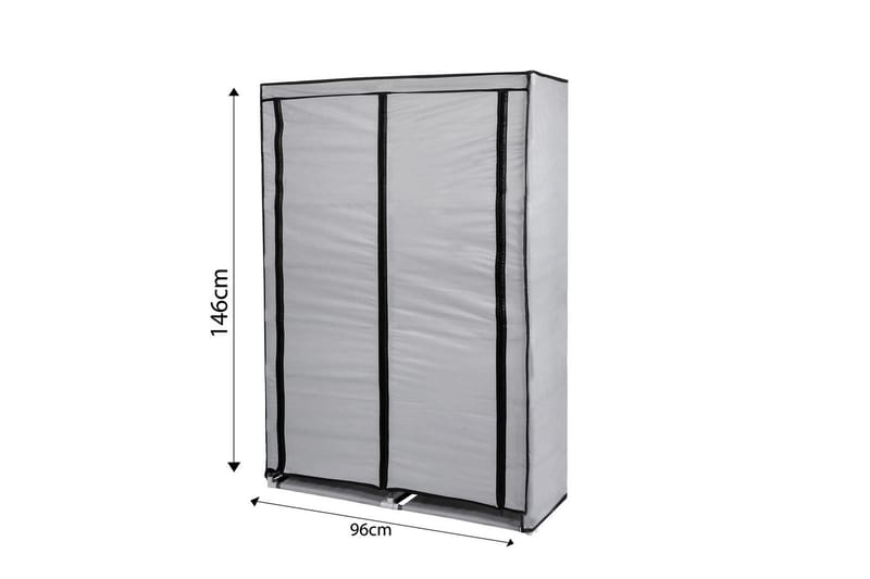 Skoskåp Zakkum 96x146 cm - Grå - Förvaring - Skåp - Förvaringsskåp