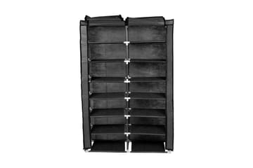 Skoskåp Zakkum 96x146 cm - Svart - Förvaring - Skåp - Förvaringsskåp