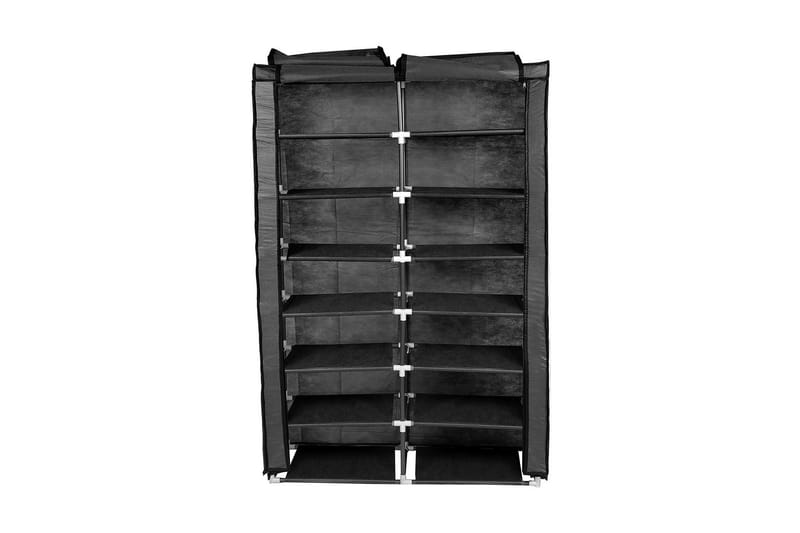 Skoskåp Zakkum 96x146 cm - Svart - Förvaring - Skåp - Förvaringsskåp