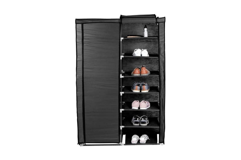 Skoskåp Zakkum 96x146 cm - Svart - Förvaring - Skåp - Förvaringsskåp