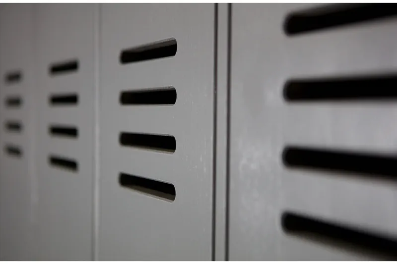 Stijn Förvaringsskåp 103x187x40 cm - Stålgrå Tall - Förvaring - Skåp - Förvaringsskåp