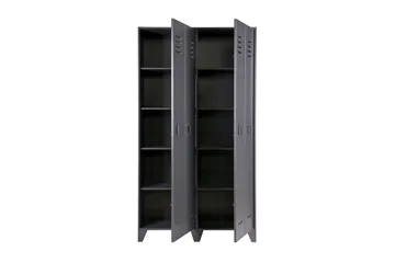 Stijn Förvaringsskåp 103x187x40 cm - Stålgrå Tall - Förvaring - Skåp - Förvaringsskåp